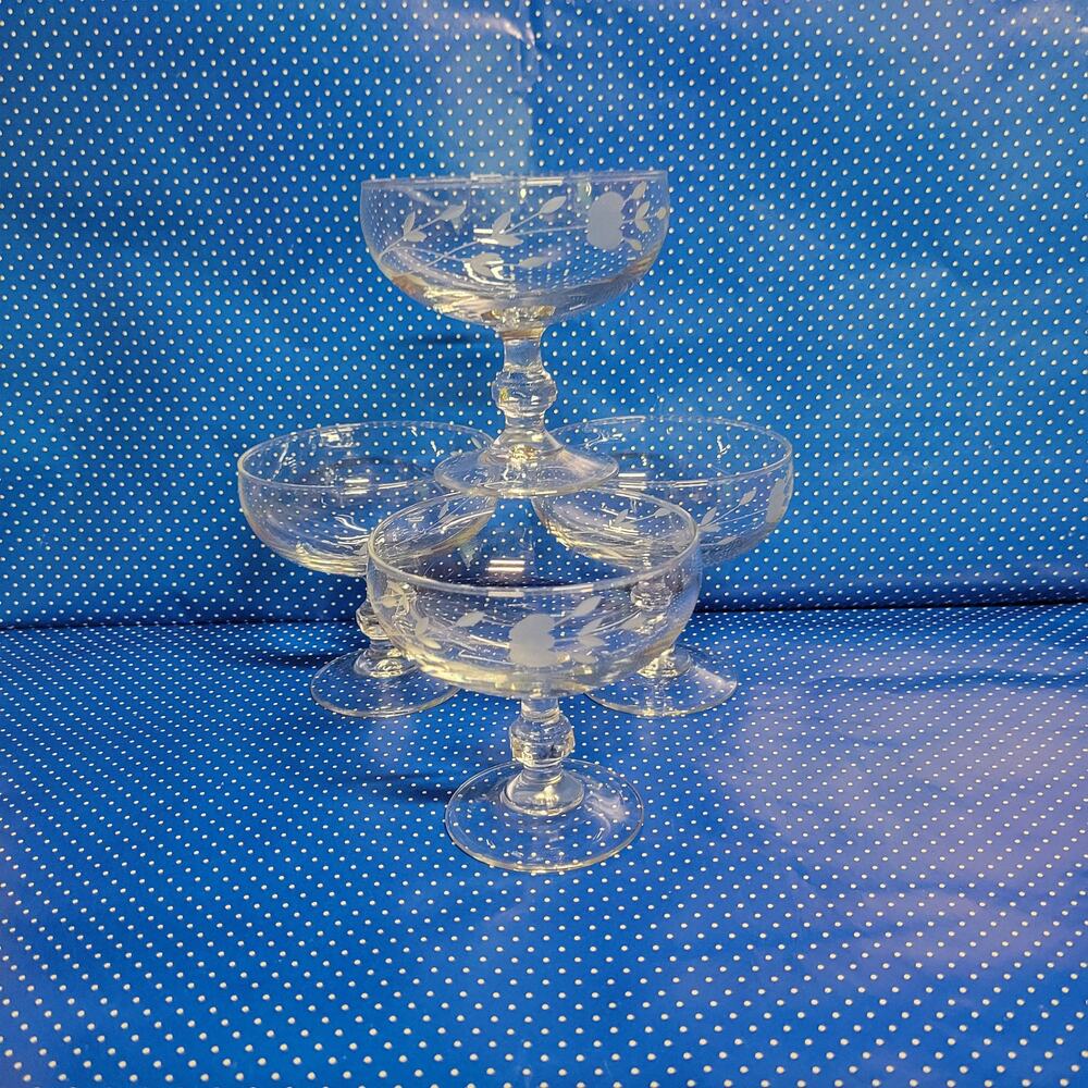 Vintage Princess House Heritage Footed Dessert 507